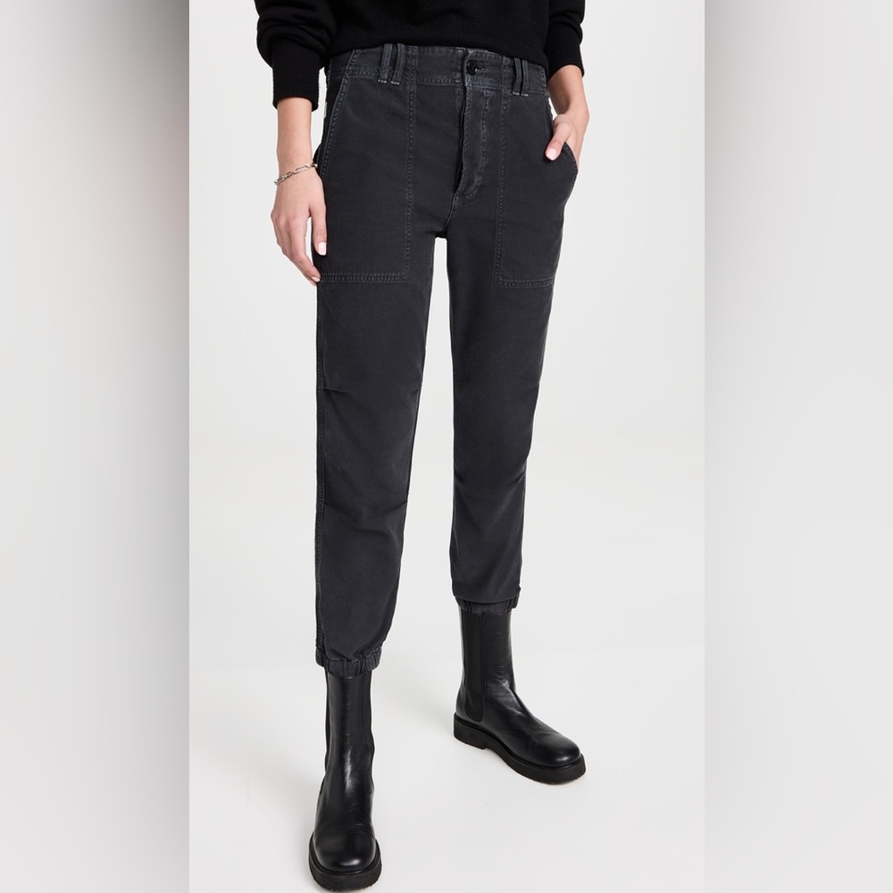 Citizens Of Humanity Agni Utility Trousers Washed Black Size 28